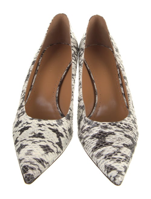 Alexa Wagner Snakeskin Animal Print Pumps