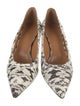 Alexa Wagner Snakeskin Animal Print Pumps