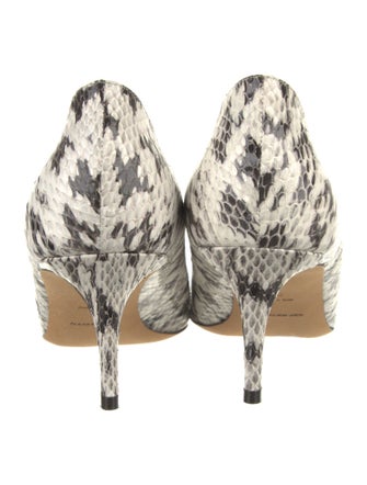 Alexa Wagner Snakeskin Animal Print Pumps