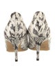 Alexa Wagner Snakeskin Animal Print Pumps