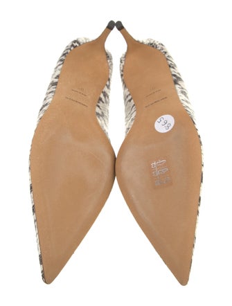 Alexa Wagner Snakeskin Animal Print Pumps