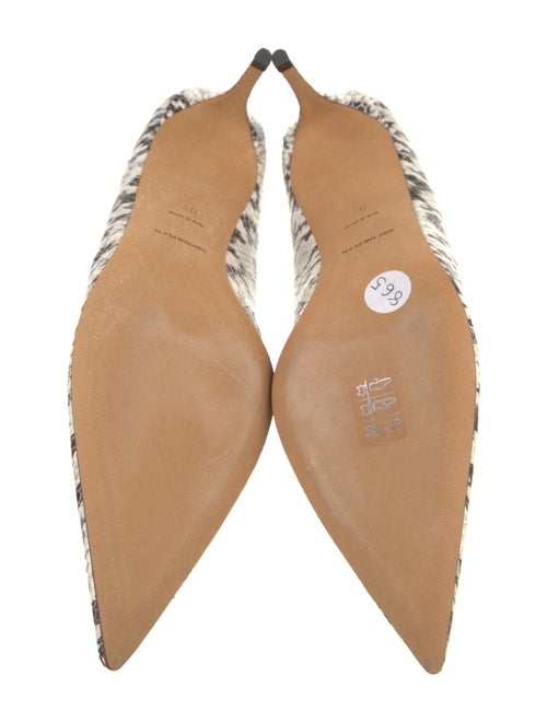 Alexa Wagner Snakeskin Animal Print Pumps