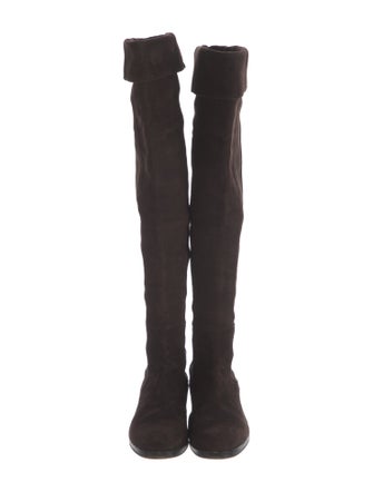 Alexa Wagner Suede Boots