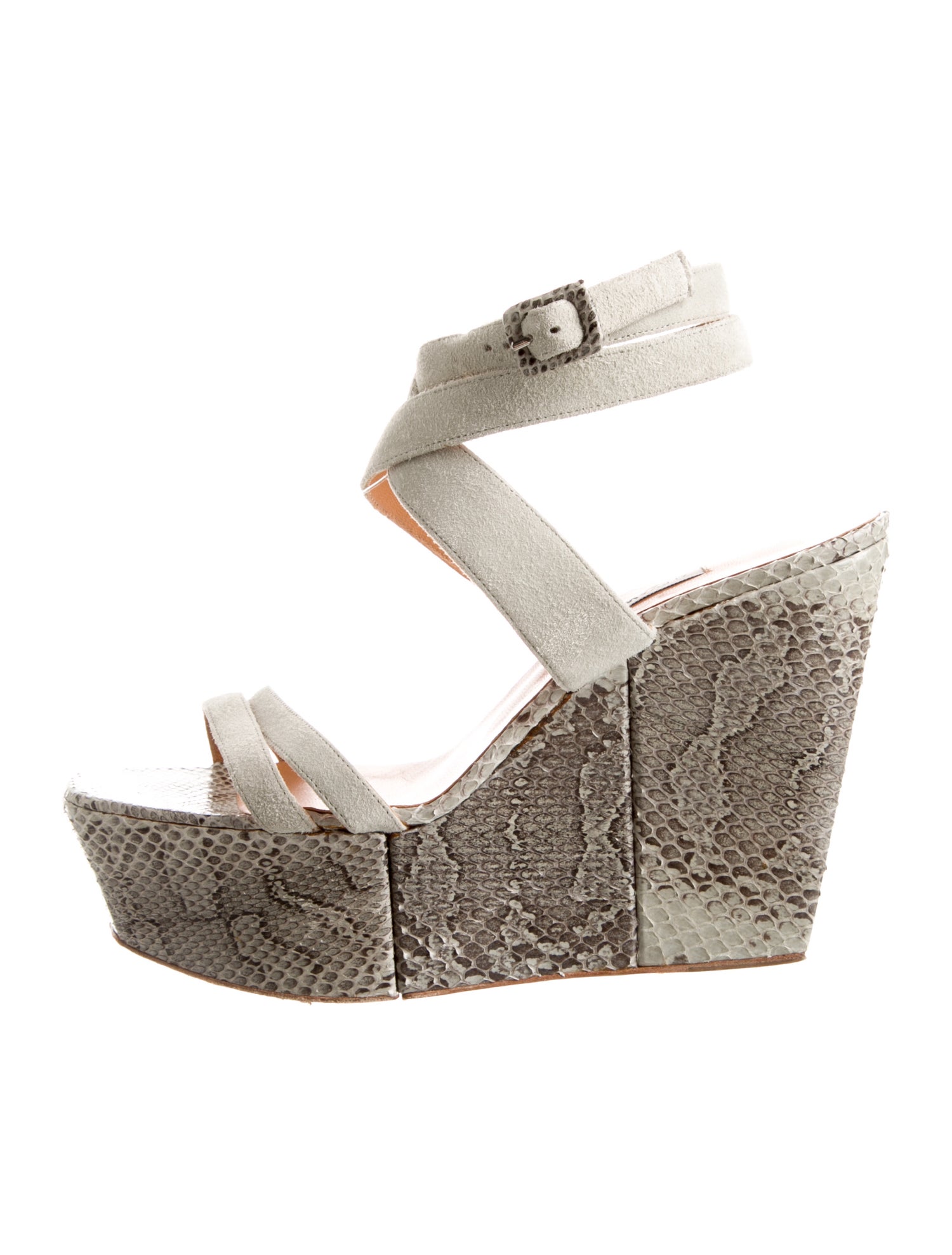 Alexa Wagner Suede Animal Print Espadrilles