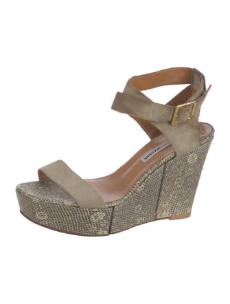 Alexa Wagner Suede Animal Print Espadrilles