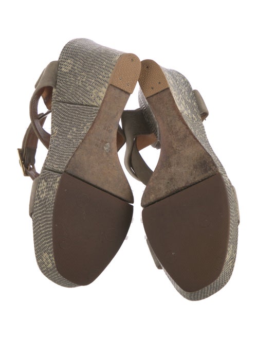 Alexa Wagner Suede Animal Print Espadrilles