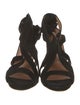 Alexa Wagner Suede Cutout Accent Sandals