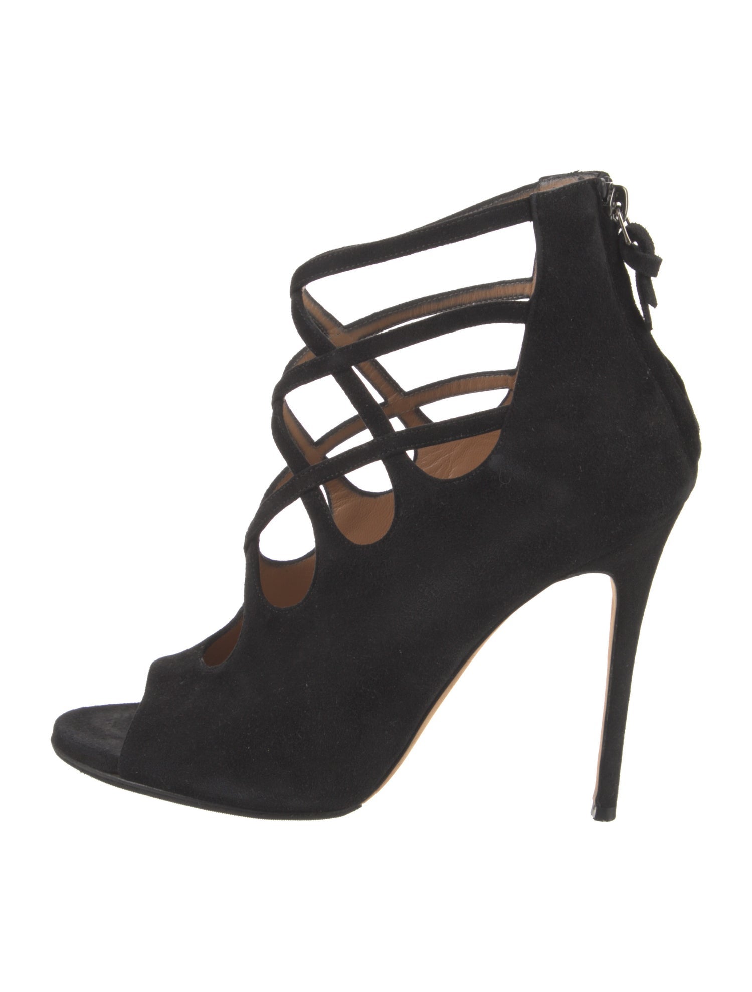 Alexa Wagner Suede Cutout Accent Pumps