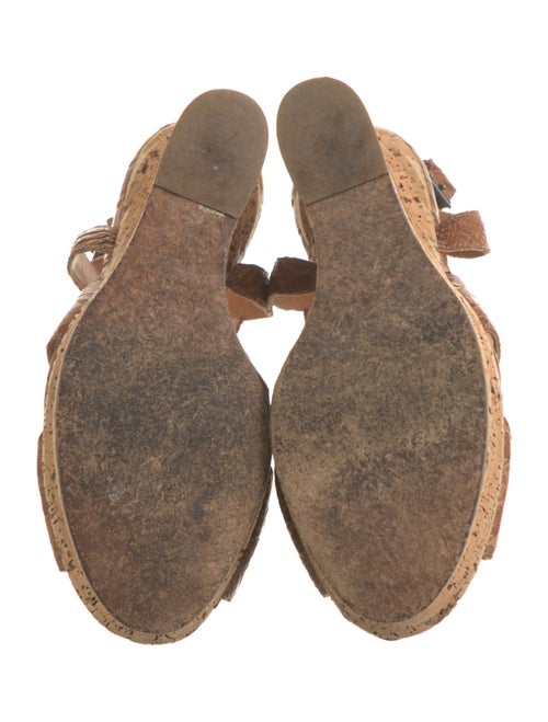 Alexa Wagner Crocodile Animal Print Espadrilles