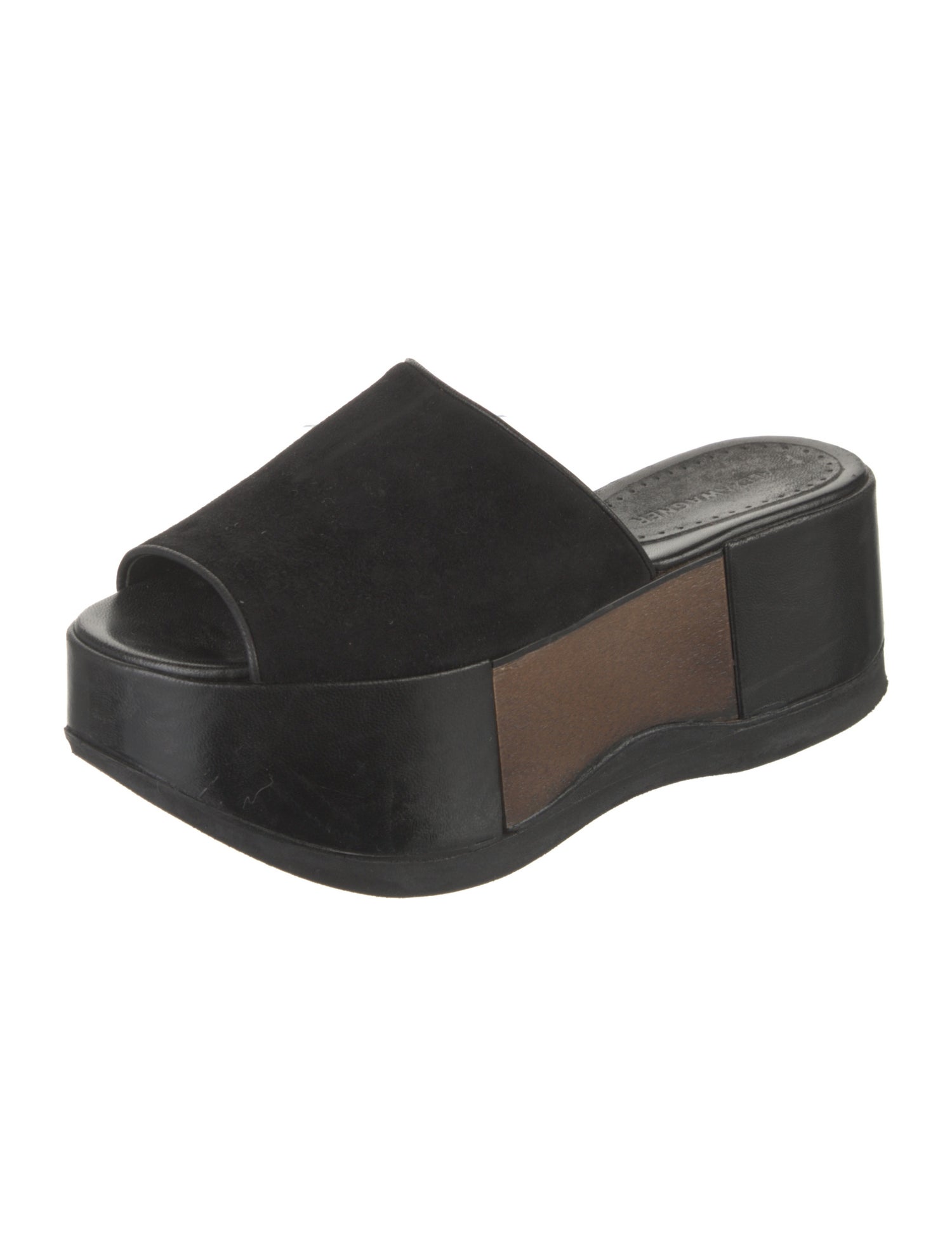 Alexa Wagner Suede Mules