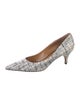 Alexa Wagner Tweed Tweed Pattern Pumps