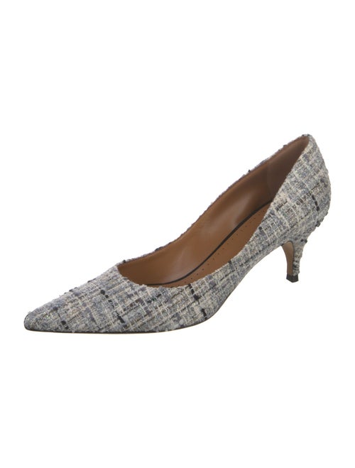 Alexa Wagner Tweed Tweed Pattern Pumps