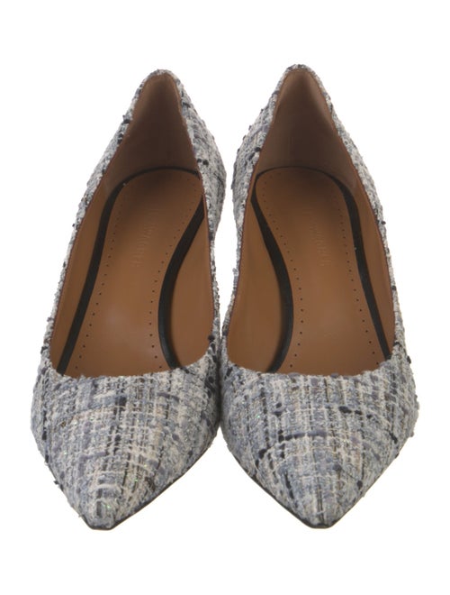 Alexa Wagner Tweed Tweed Pattern Pumps
