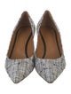 Alexa Wagner Tweed Tweed Pattern Pumps
