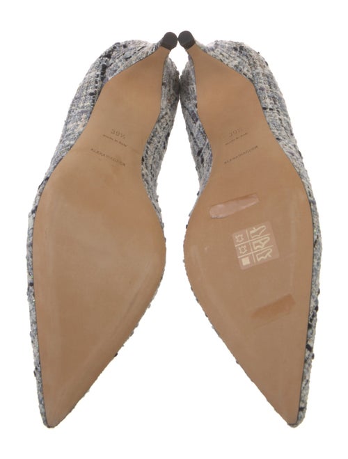 Alexa Wagner Tweed Tweed Pattern Pumps