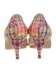 Alexa Wagner Tweed Tweed Pattern Pumps