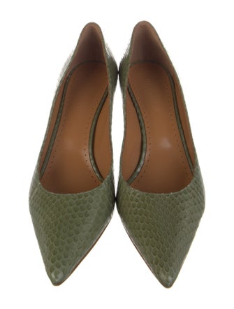 Alexa Wagner Snakeskin Pumps