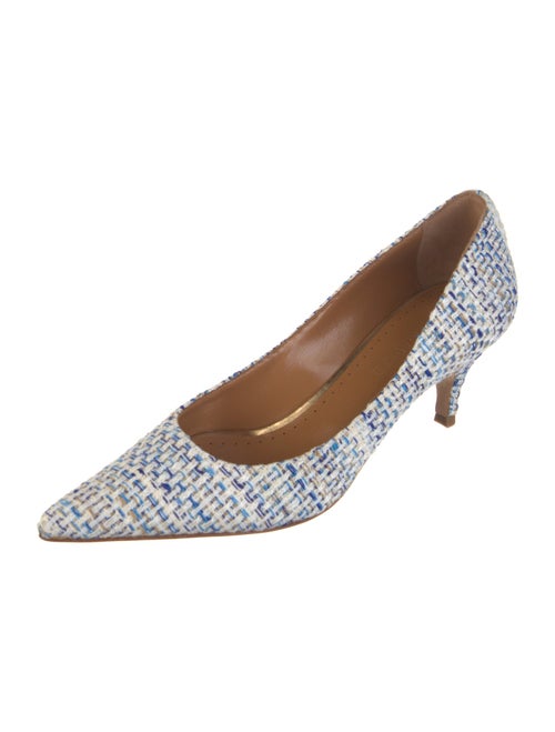 Alexa Wagner Tweed Tweed Pattern Pumps