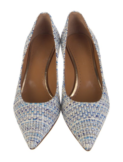 Alexa Wagner Tweed Tweed Pattern Pumps