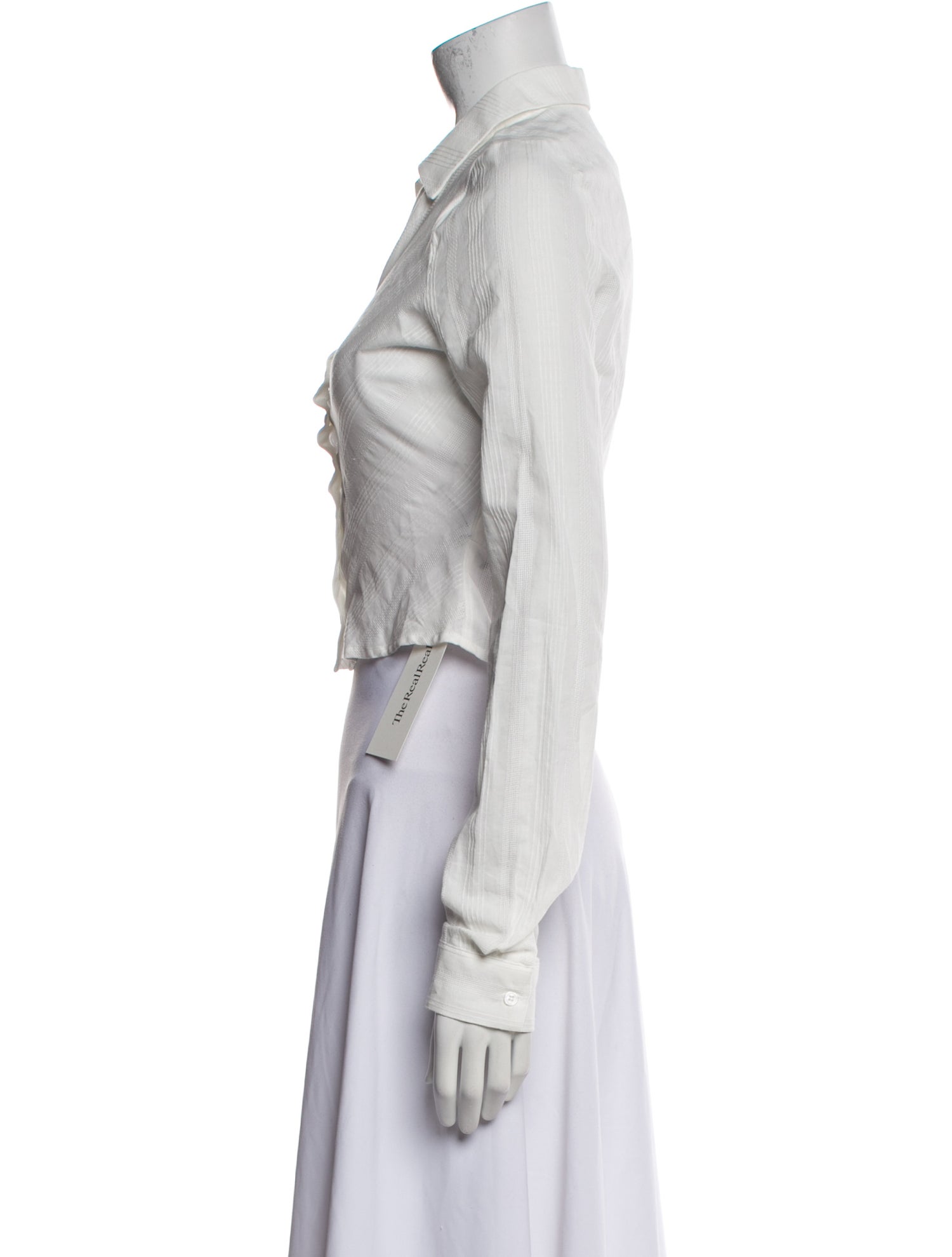 With Jéan Long Sleeve Crop Top