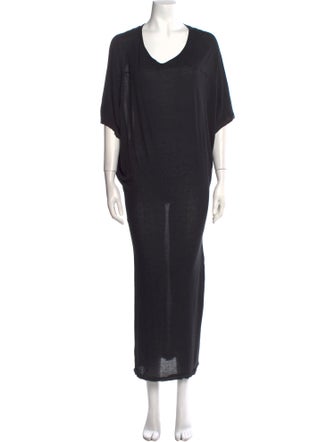 With Jéan Scoop Neck Long Dress