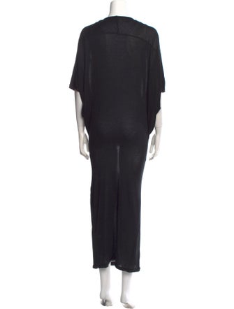 With Jéan Scoop Neck Long Dress