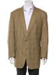 Henry Poole & Co Plaid Print Blazer