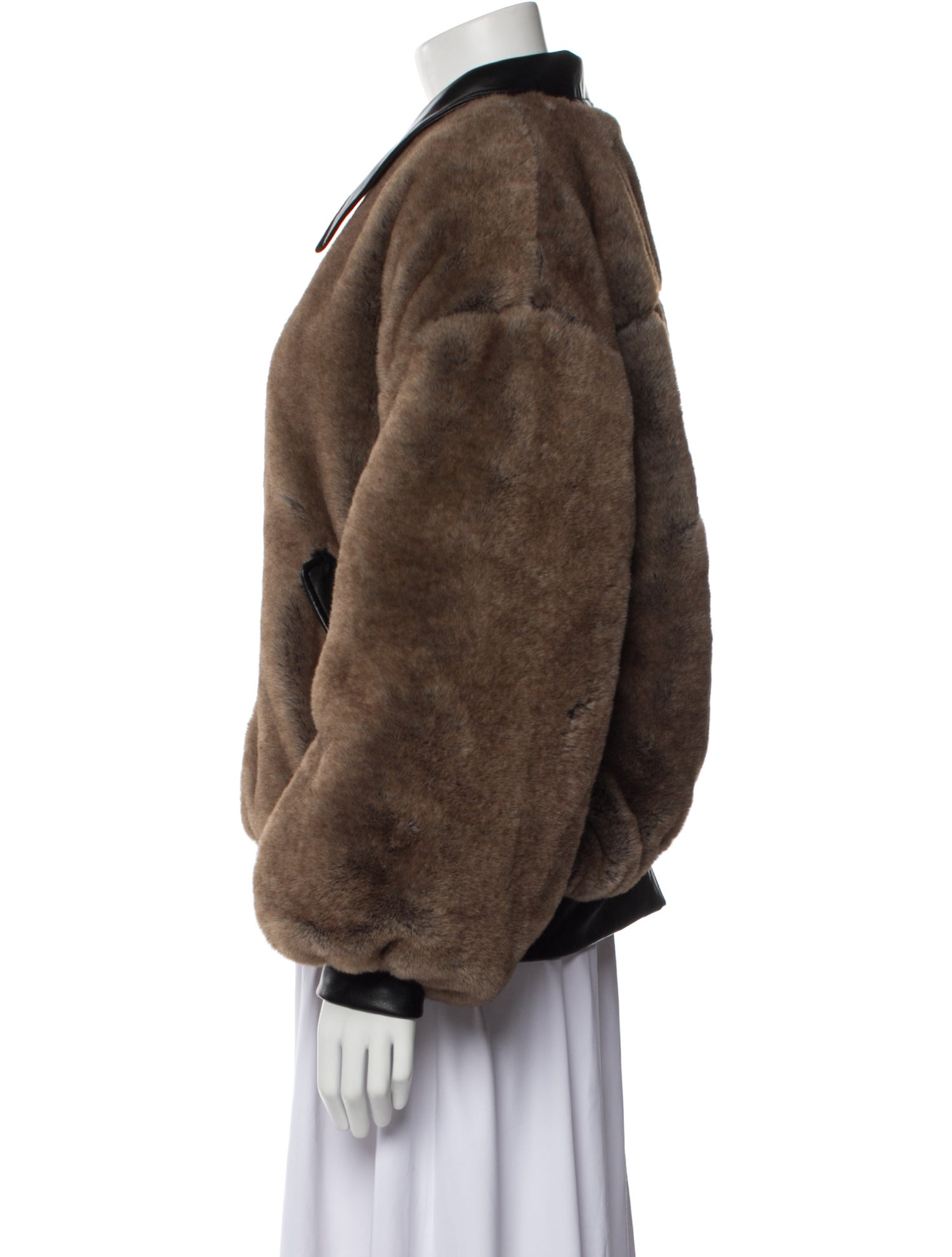 We Wore What Faux Fur Faux Fur Jacket