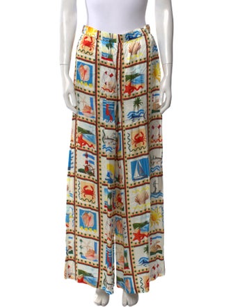 We Wore What Printed Wide Leg Pants