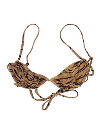 We Wore What Animal Print Top