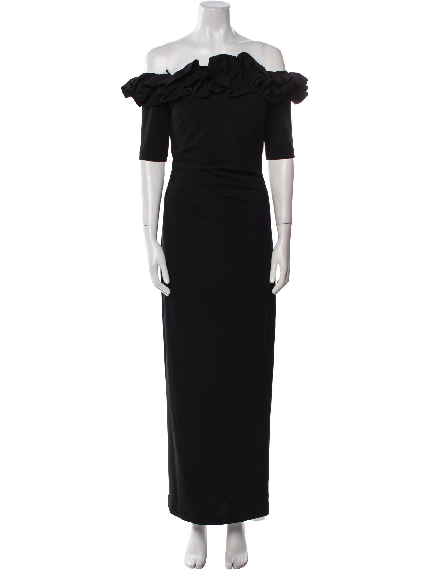 Xscape Off-The-Shoulder Long Dress