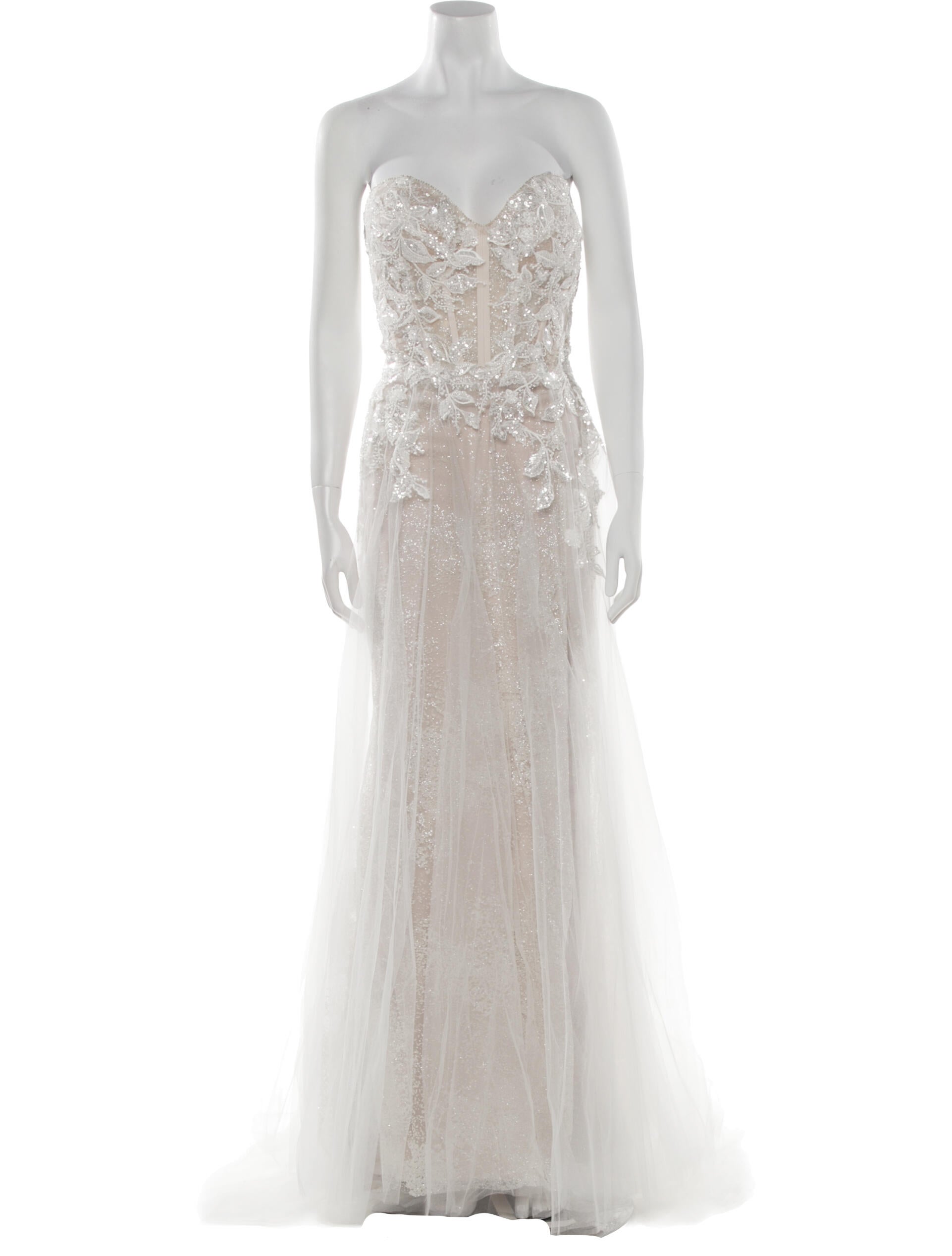 Allure Bridals Patterned Long Dress w/ Tags