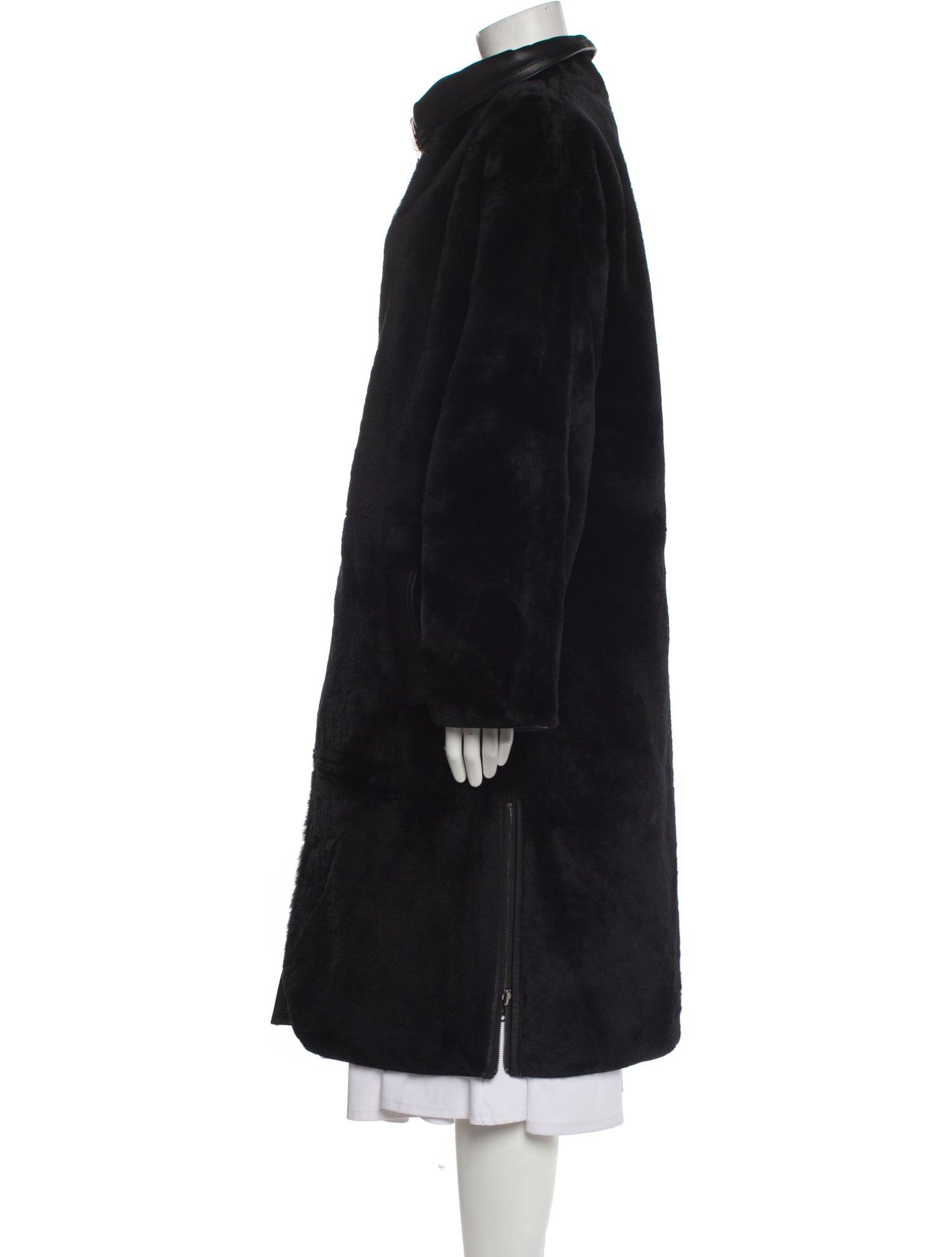 ZAPA Paris Lambskin Faux Fur Coat w/ Tags