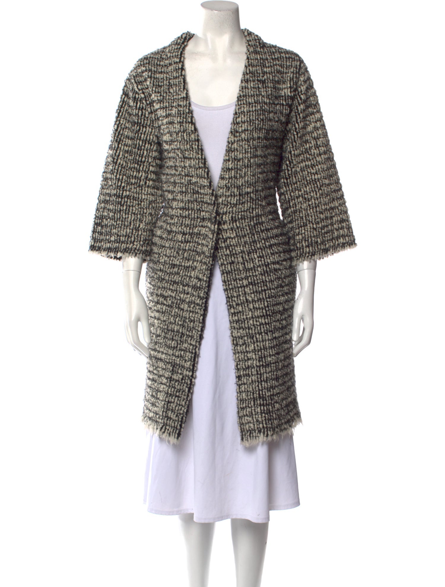 ZAPA Paris Printed V-Neck Sweater