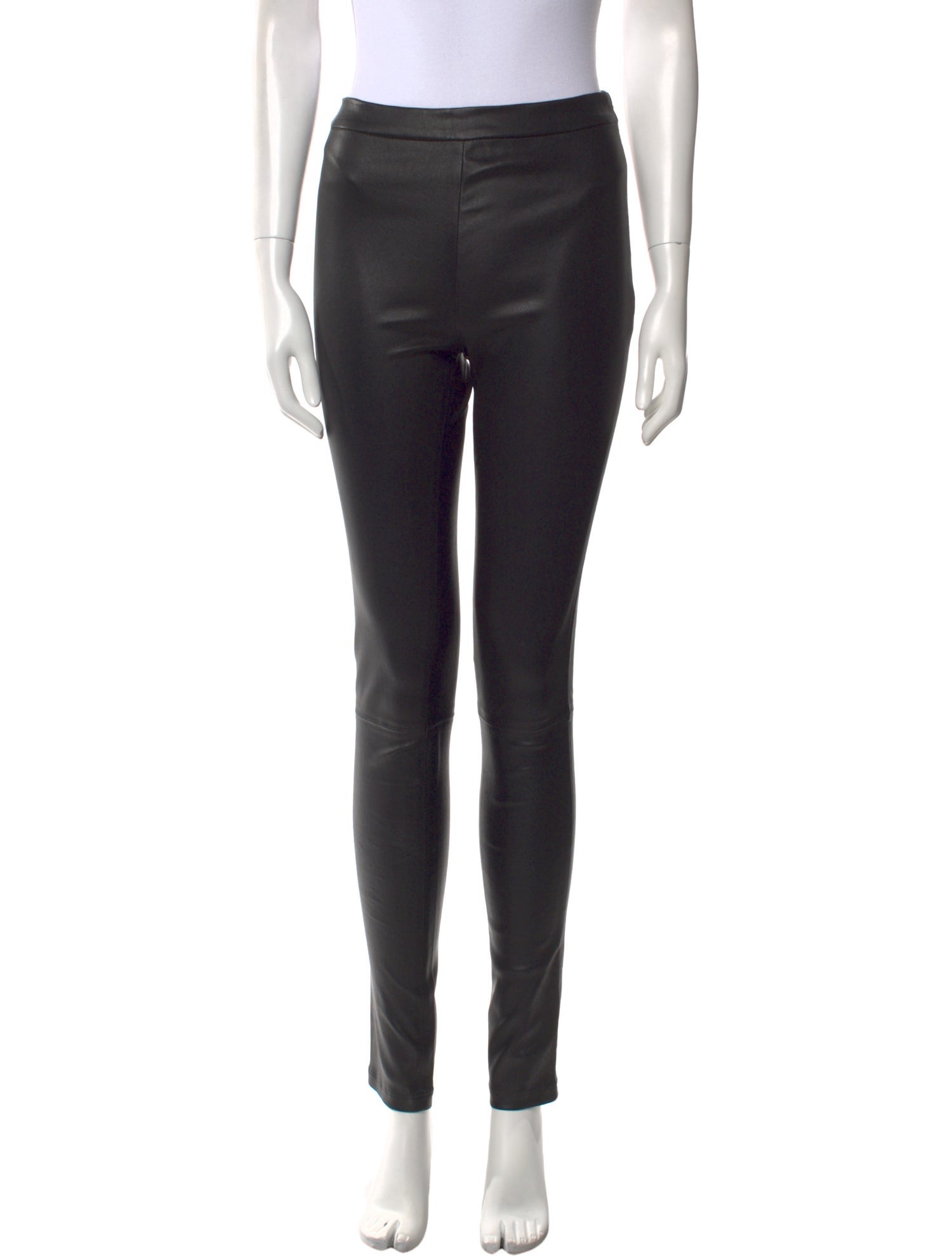 ZAPA Paris Lamb Leather Skinny Leg Pants
