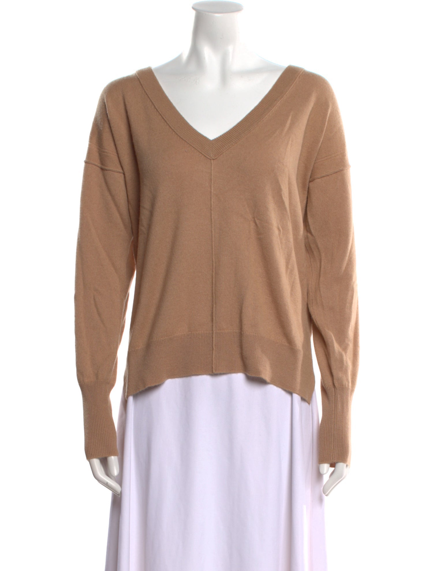 ZAPA Paris Cashmere V-Neck Sweater w/ Tags