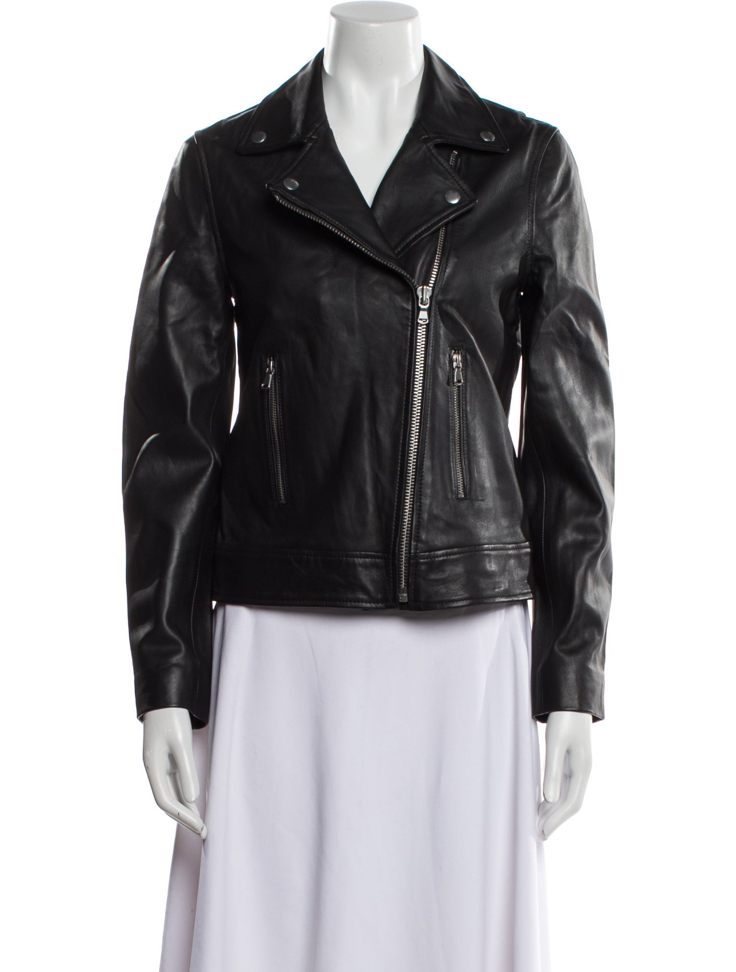 ZAPA Paris Leather Biker Jacket