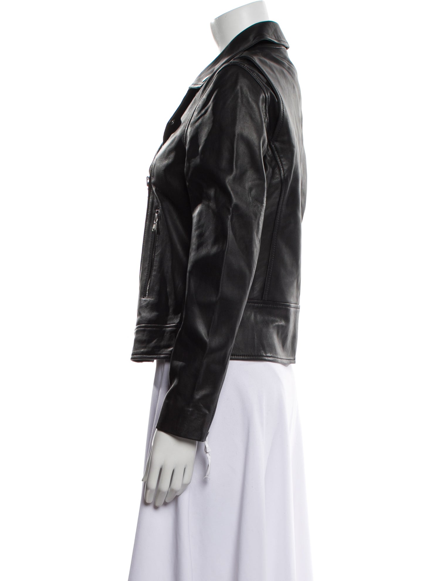 ZAPA Paris Leather Biker Jacket