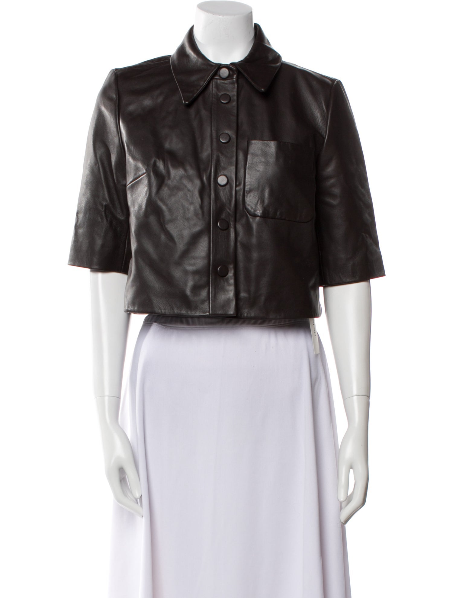 ZAPA Paris Leather Evening Jacket