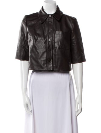 ZAPA Paris Leather Evening Jacket