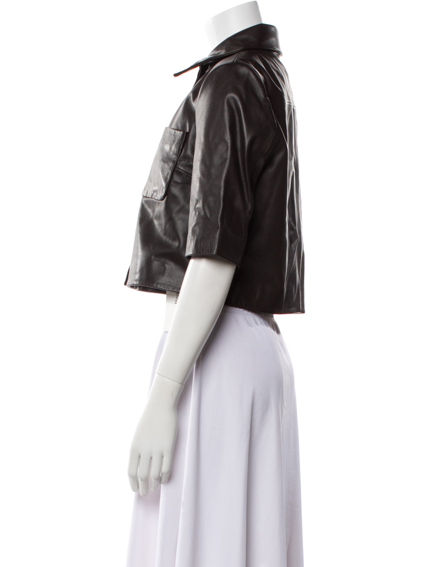 ZAPA Paris Leather Evening Jacket