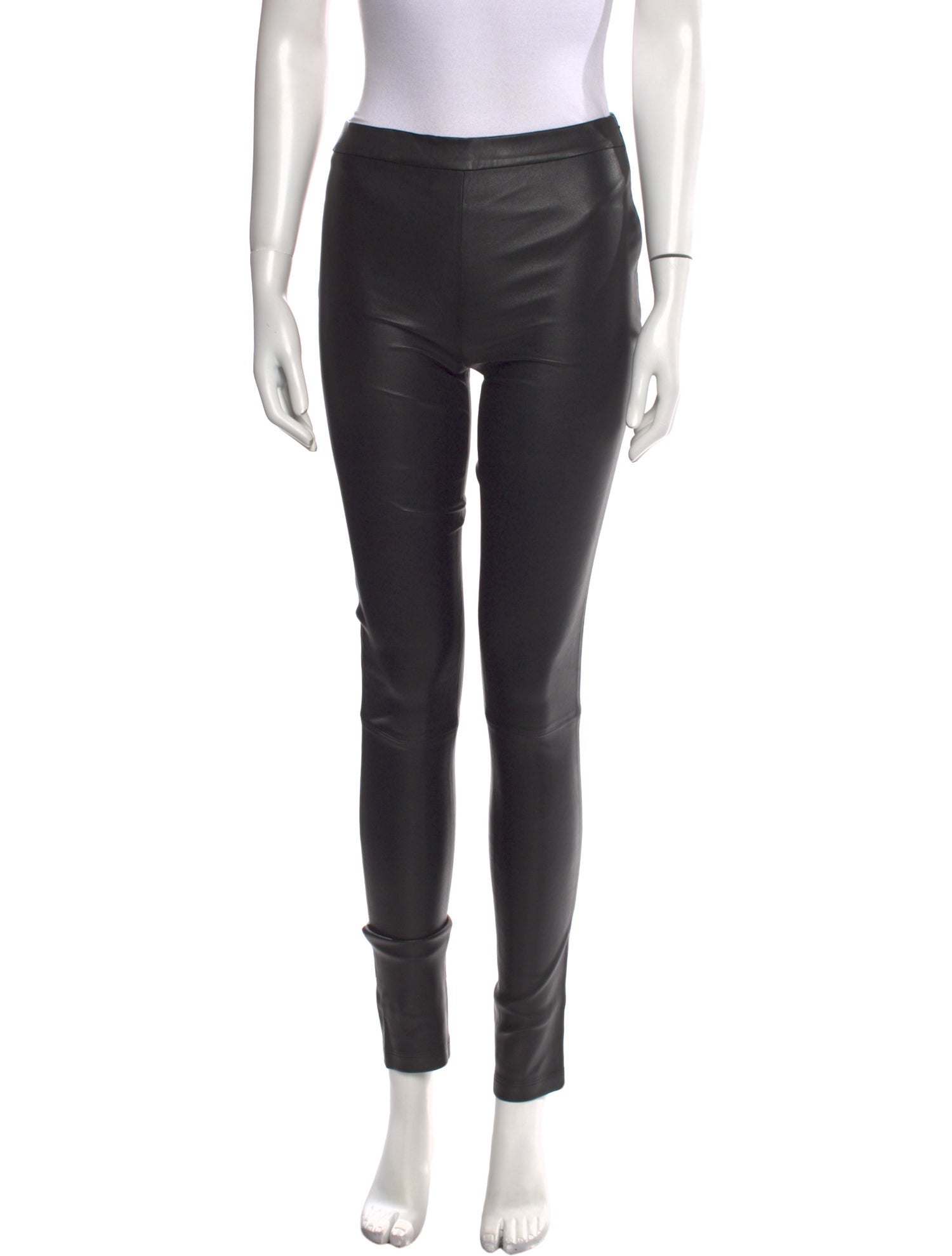 ZAPA Paris Leather Skinny Leg Pants