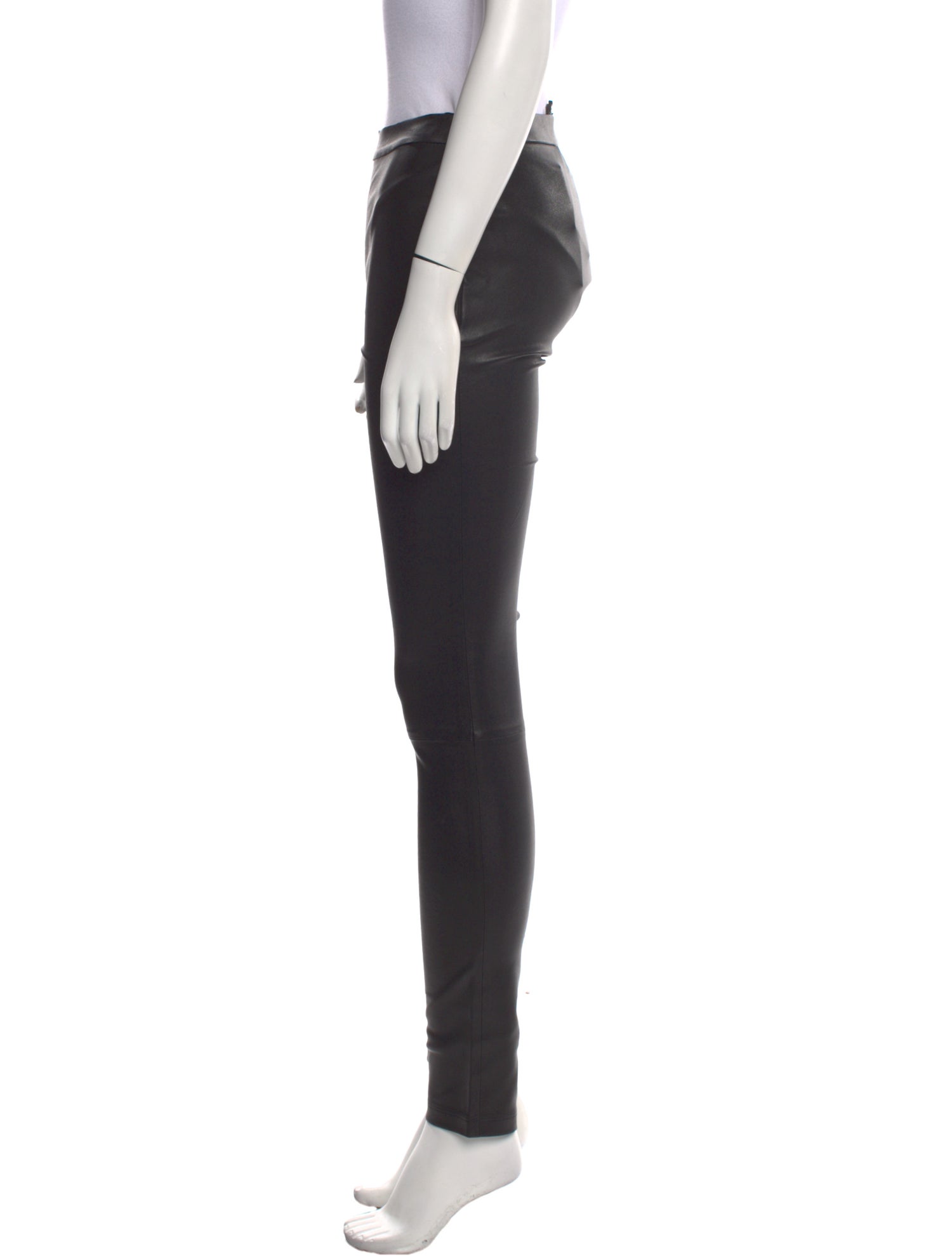 ZAPA Paris Leather Skinny Leg Pants