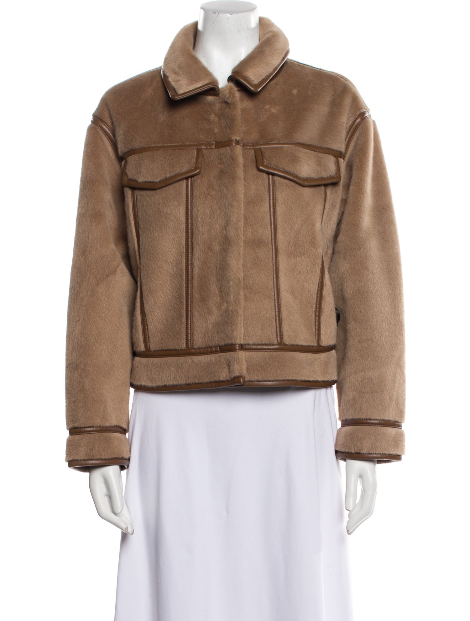 ZAPA Paris Faux Fur Faux Fur Jacket