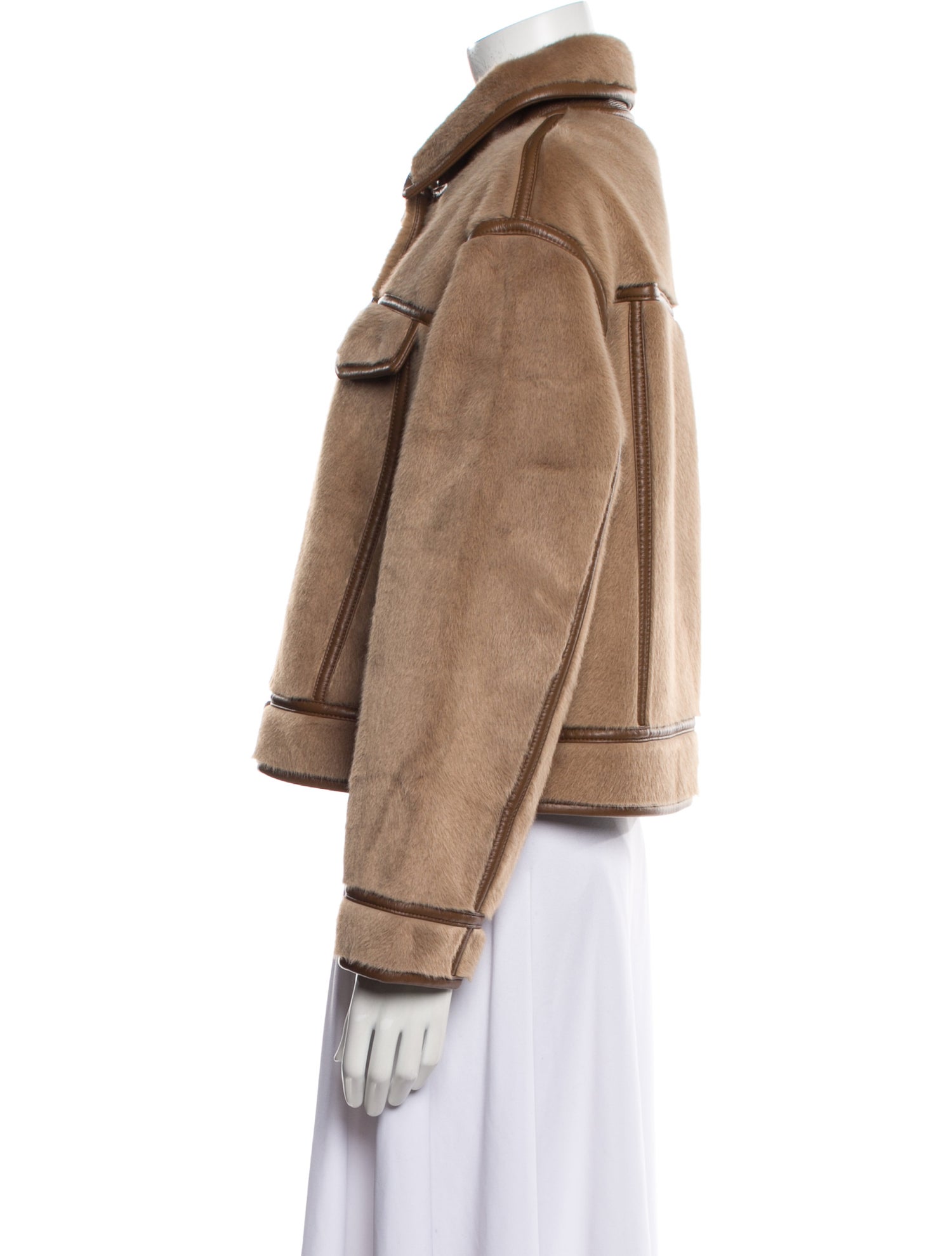 ZAPA Paris Faux Fur Faux Fur Jacket