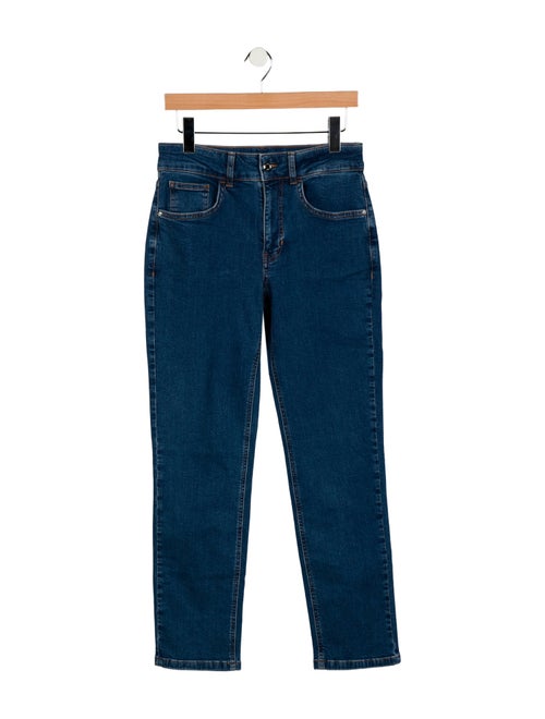 ZAPA Paris Mid-Rise Straight Leg Jeans