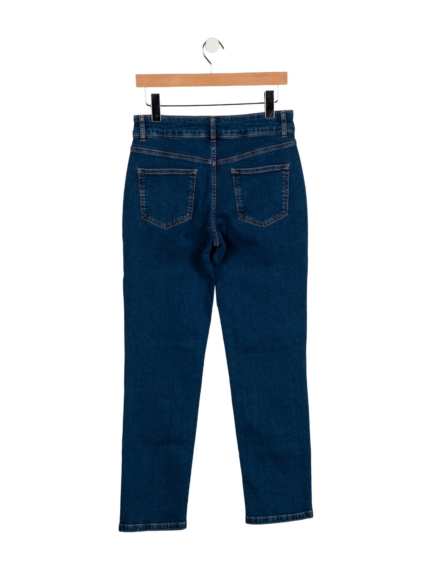 ZAPA Paris Mid-Rise Straight Leg Jeans