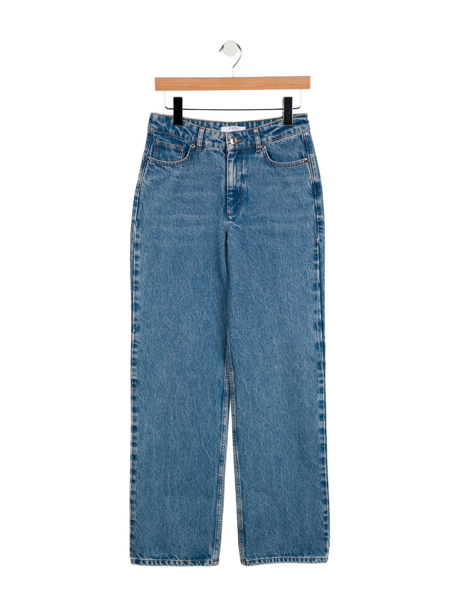 ZAPA Paris High-Rise Wide Leg Jeans