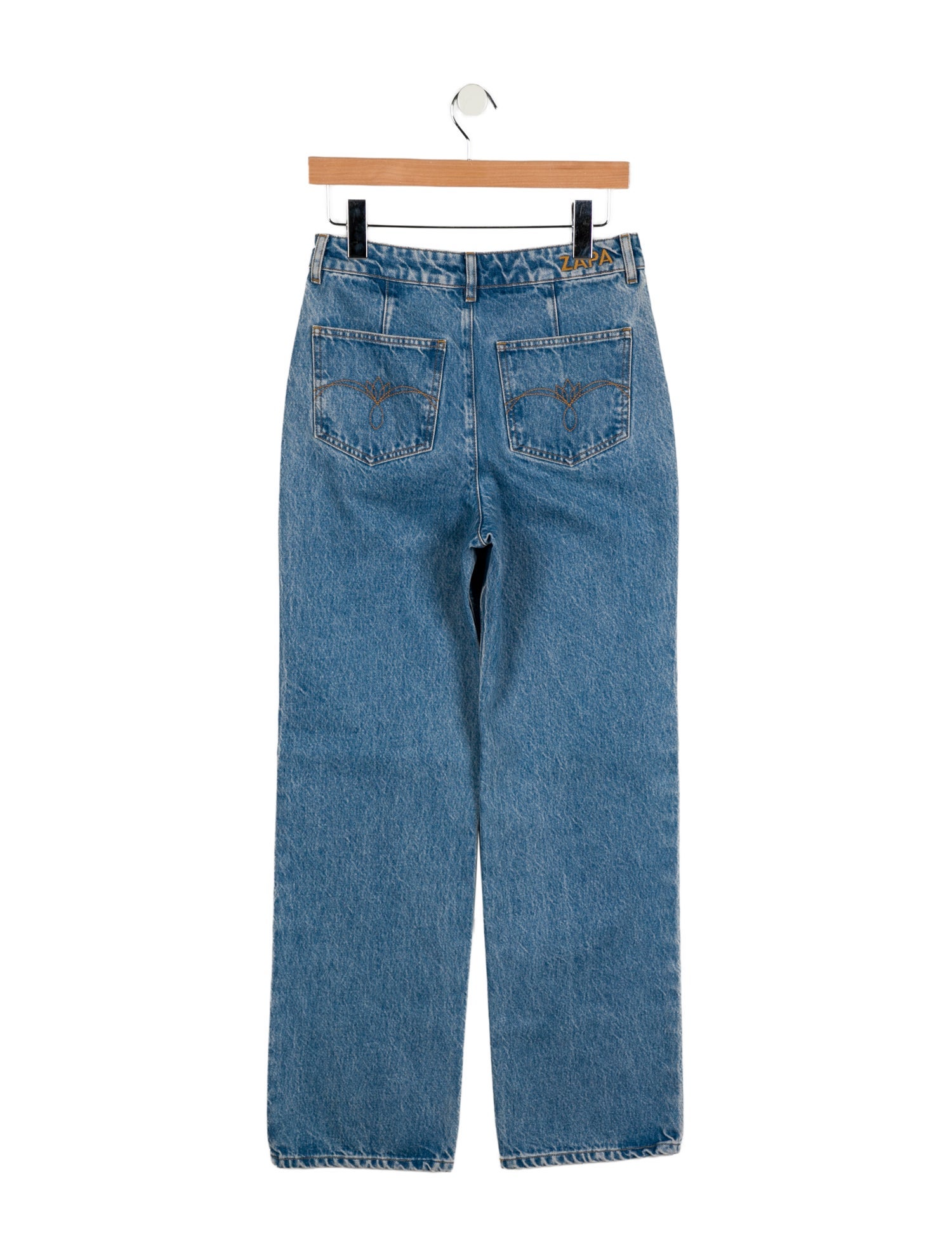 ZAPA Paris High-Rise Wide Leg Jeans