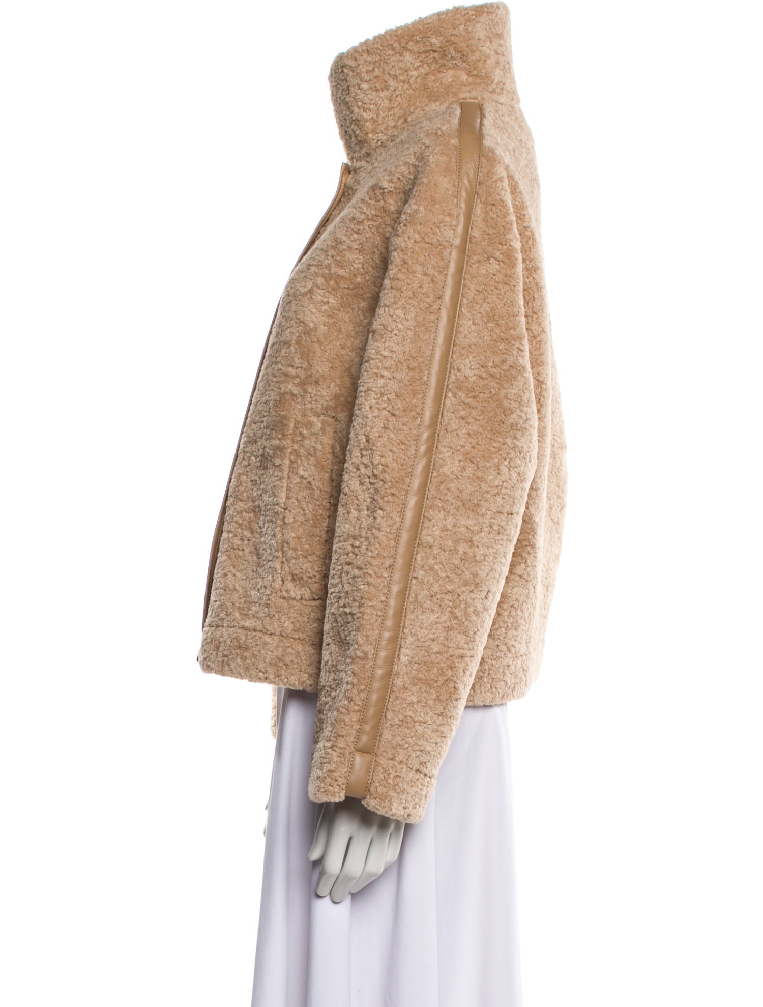 ZAPA Paris Faux Shearling Faux Fur Jacket